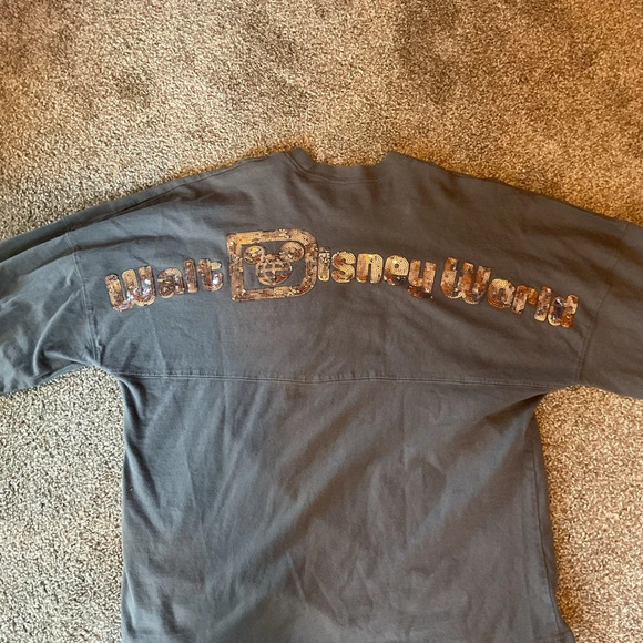Walt Disney World Briar Rose Gray and Rose Gold Spirit Jersey. Size Medium - Picture 8 of 8